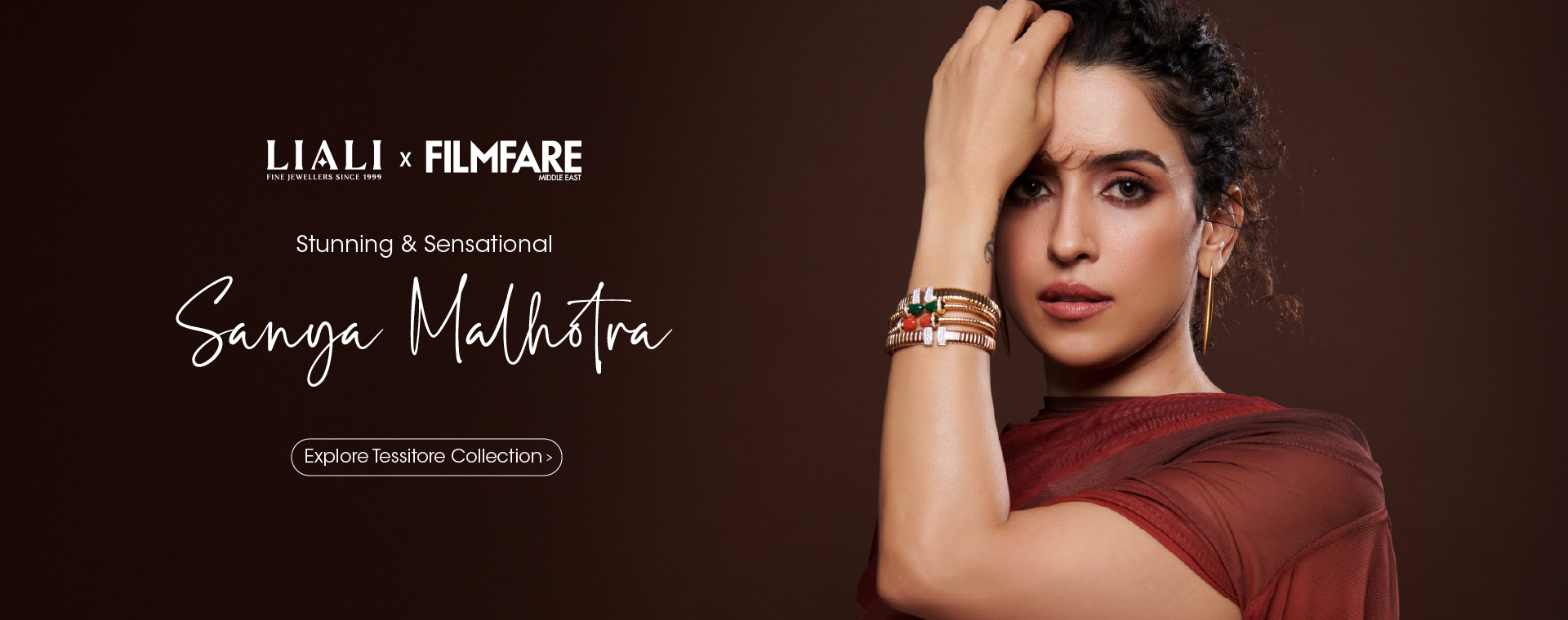 Sanya Malhotra wearing Tessitore_collection